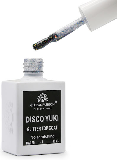 Disco Yuki Топ лак / База за гел 15 ml 04