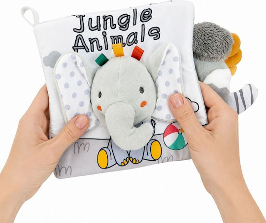 Stoff-Aktivitätsbuch Elefant, Knisternd und Quietschend mit Geräuschen
