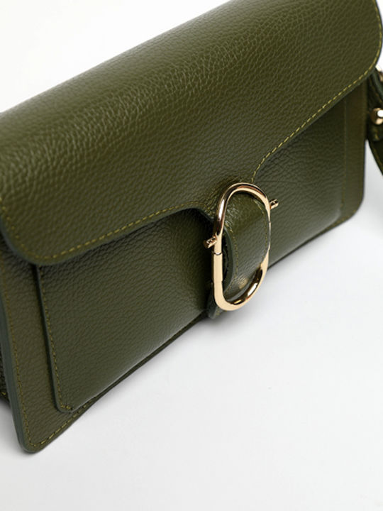 Brown Leather Women's Shoulder Bag