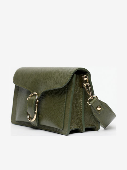 Brown Leather Women's Shoulder Bag