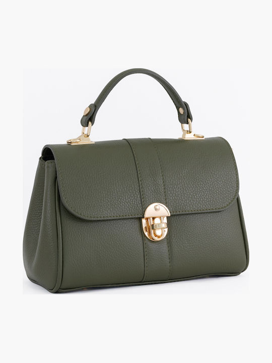 Brown Leather Women's Shoulder Bag