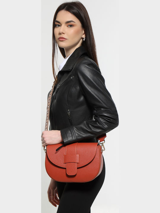 Green Leather Women's Shoulder Bag