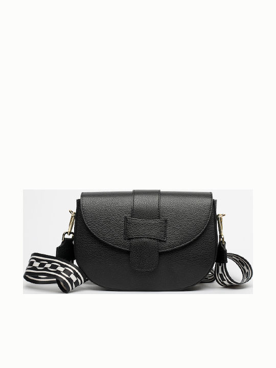 Red Leather Women's Shoulder Bag