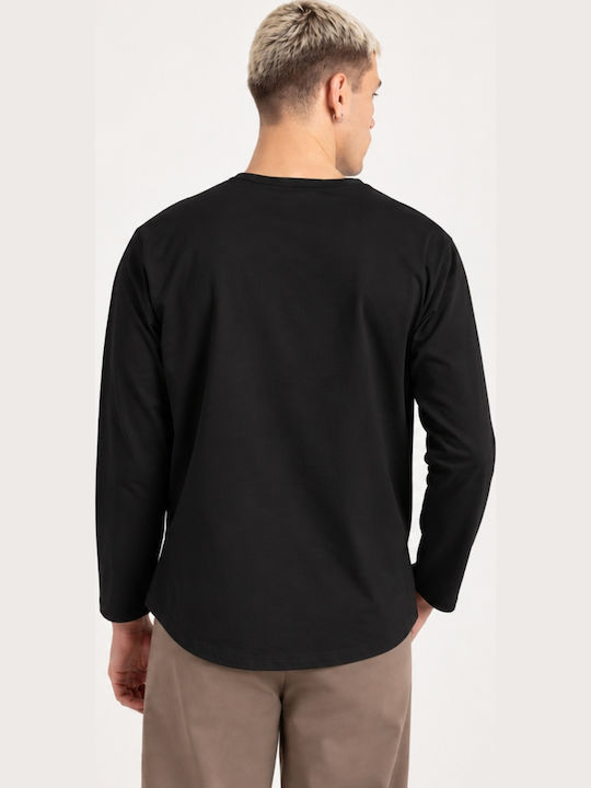 Sergio Long Sleeve Blouse Black
