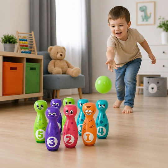 Lean Toys Bowling-Spiel