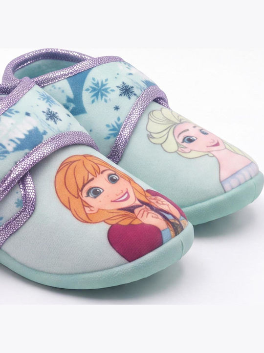 Frozen Светлосини Пантофи