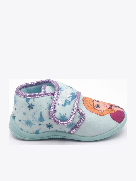 Frozen Светлосини Пантофи