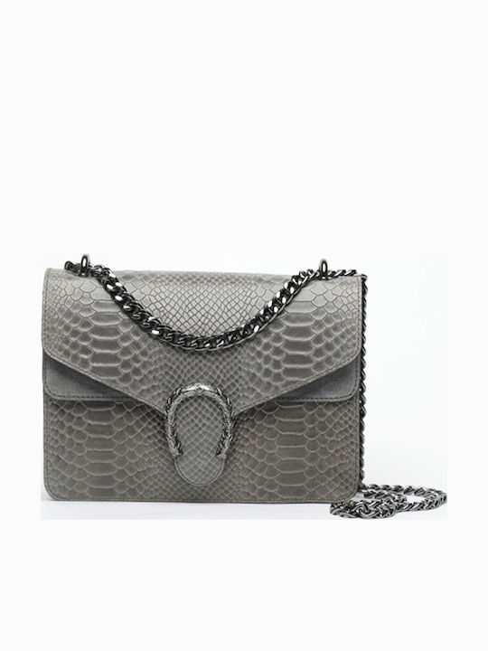 Green Leather Women's Shoulder Bag Suede