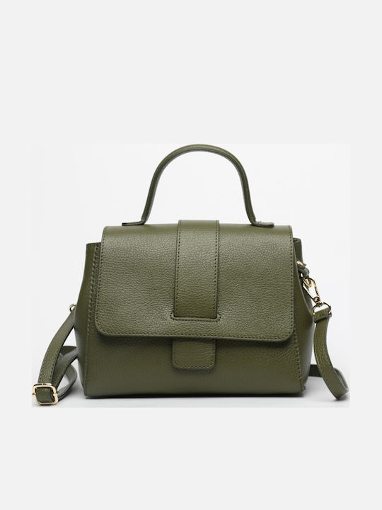 Beige Leather Women's Bag