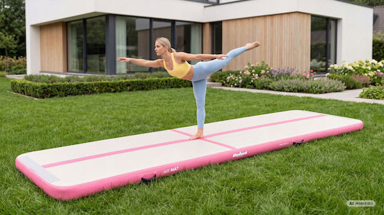 Rebel Active AirTrack Στρώμα Ενόργανης Γυμναστικής Ροζ (500x100x10cm)