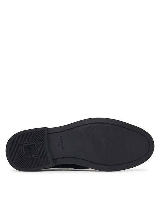 Leather Men's Loafers in Black