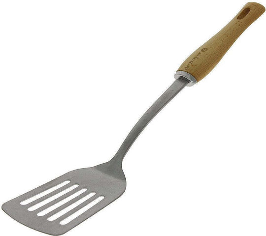 De Buyer Spatulă de Servire Perforată din Oțel Inoxidabil 35 cm