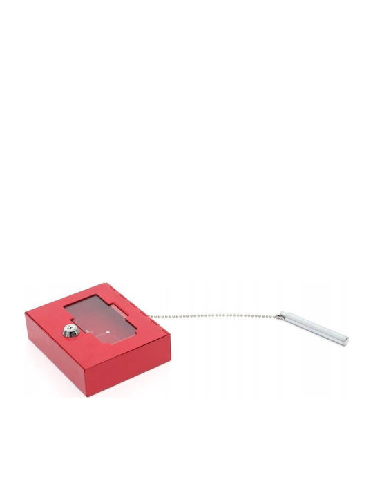 Q-Connect Casetă pentru Chei cu Cifru și Încuietoare 12x4x15cm
