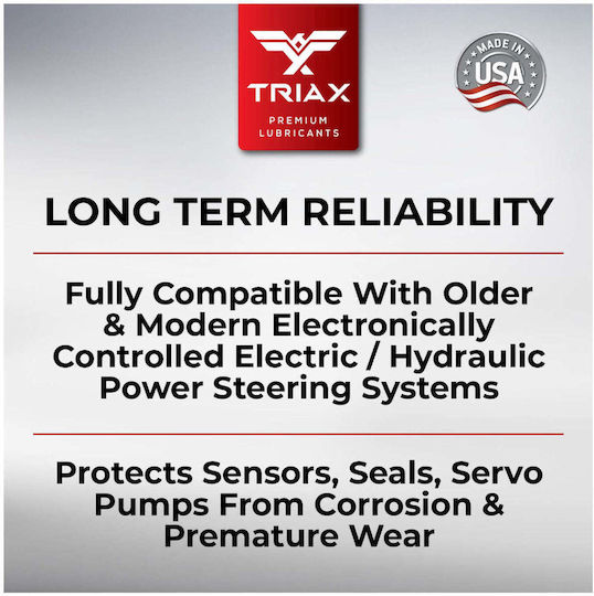 Triax Asian Car PSF Car Gear Oil for Automatic Transmission & Hydraulic Steering 0.946lt