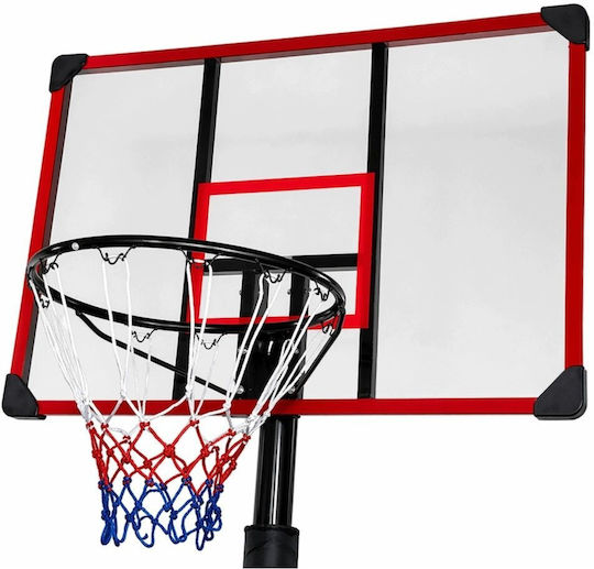 Lean Toys Basketballkorb mit Ständer und Höhenverstellung