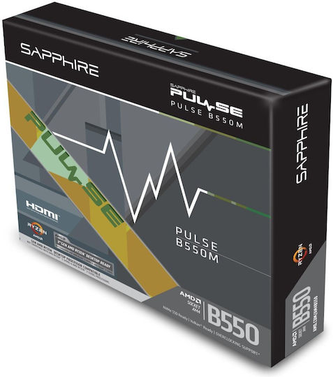 PULSE B550 Placă de bază Micro ATX cu Soclu AMD AM4 52103-05-40G