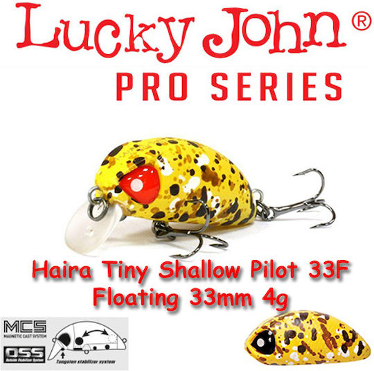 Lucky John Momeală Artificială Peștișor (Minnow) 3,3 cm 403