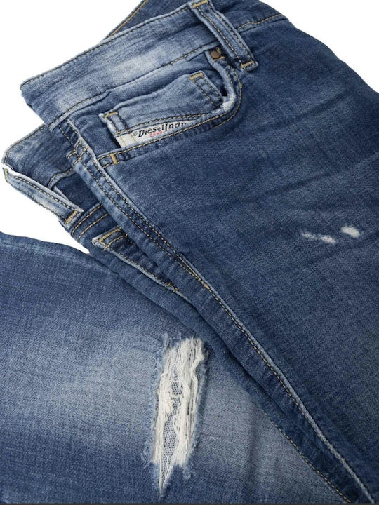 Pantaloni copii din denim Albastru Τζιν Παντελόνι