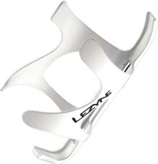Lezyne Клетка за бутилка Cnc Cage Al Алуминий Бяла Lzn-1-bc-cncrc-v1al07