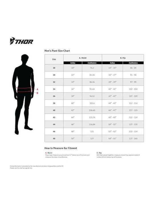 Pantaloni Thor Mountain/Trail pentru bărbați Intense 5010-0107 Negri 1buc