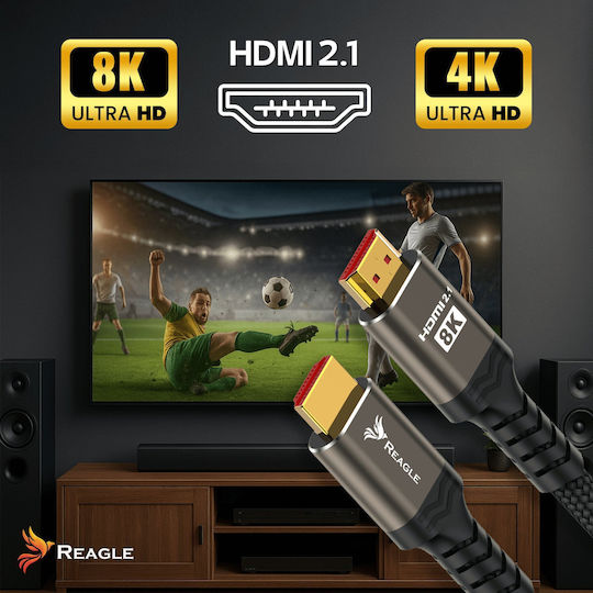 Baseus HDMI Cable HDMI Male - HDMI Male 1m Black