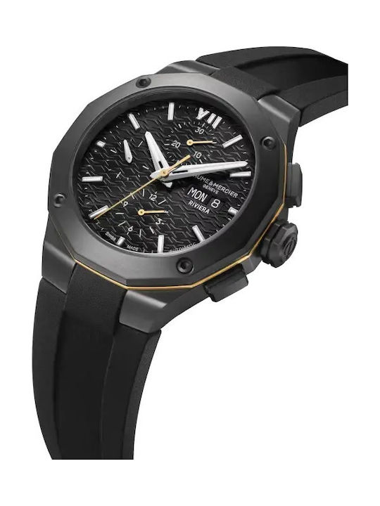Baume Et Mercier Riviera Automatic Chronograph 43mm Black Dial
