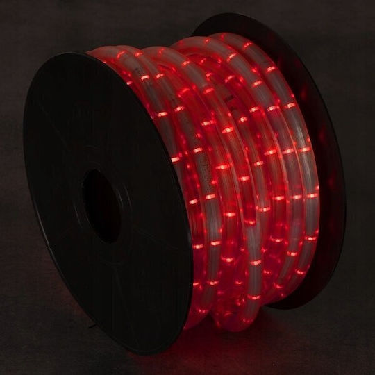 Red Christmas Tube Light 15m IP65