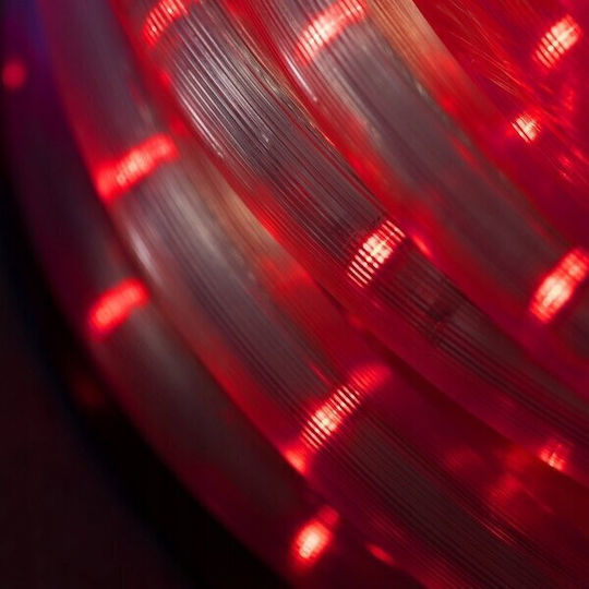Red Christmas Tube Light 15m IP65