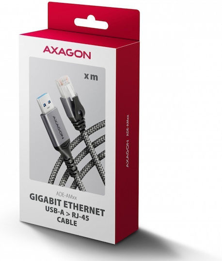Axagon ADE-AM20 USB мрежов адаптер с Кабелна Ethernet Връзка