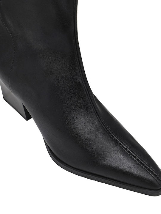 Women's Ankle Boots with Medium Heel 64 West Street Negro