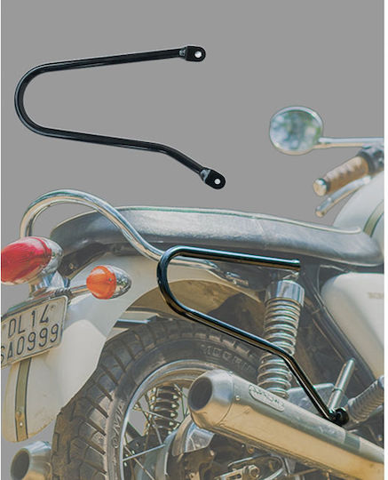 Trip Machine Комплект Странични Стойки за Мотоциклетни Чанти Triumph Bonneville 2016+ Черен Saddle Stays Set
