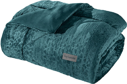 Guy Laroche Sherpa Comforter Semi-Double 180x240cm Surreal 123 530 GSM