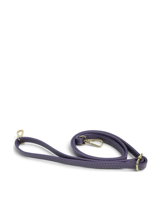 Leather Women's Tote Bag Purple