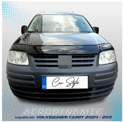 Hood Deflector Compatible Volkswagen Caddy Iii 2004–2011 Smartic Model Sma-000769