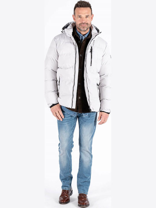 Puffer Jacket Off White