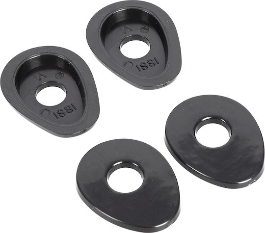 Oxford Blinker-Abstandshalter Motorrad Ox819 Suzuki Type 1 Schwarz – 4er-Set