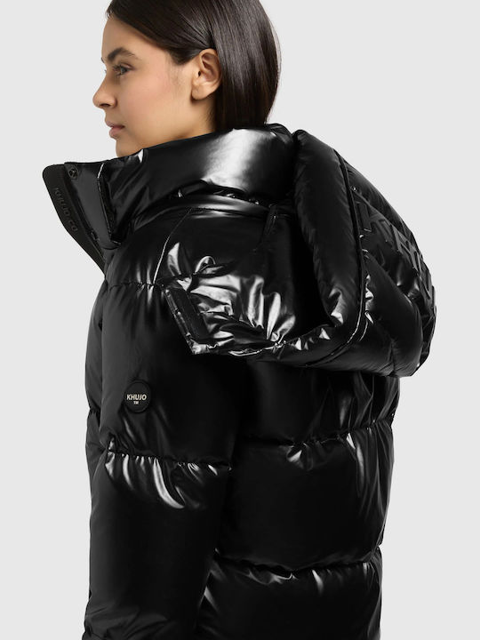 Damen-Winterjacke Schwarz