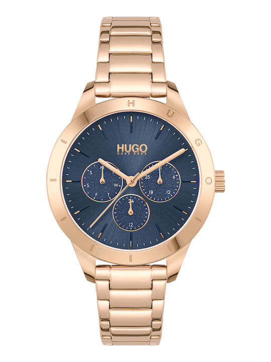 Boss Women's Watch 38mm Battery Chronograph with Pink Stainless Steel Bracelet Boss Women's Watch 38mm Battery Chronograph with Pink Stainless Steel Bracelet