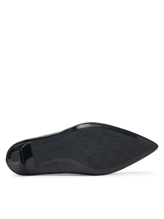 Black Leather Heels