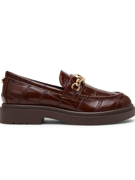 Steve Madden Loafers pentru femei în culoarea maro