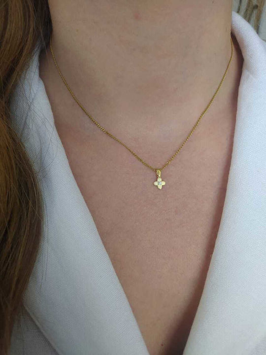 Dio Jewellery Lab Ασημένιος Σταυρός Επιχρυσωμένος Dio Jewellery Lab Ασημένιος Σταυρός Επιχρυσωμένος