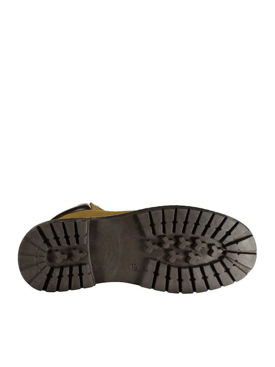 Herrenstiefel Gelb