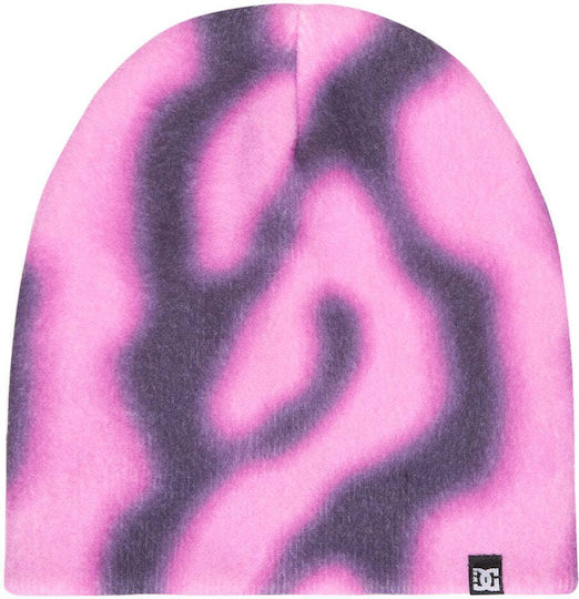 Skully Beanie Unisex Σκούφος Πλεκτός σε Λιλά χρώμα