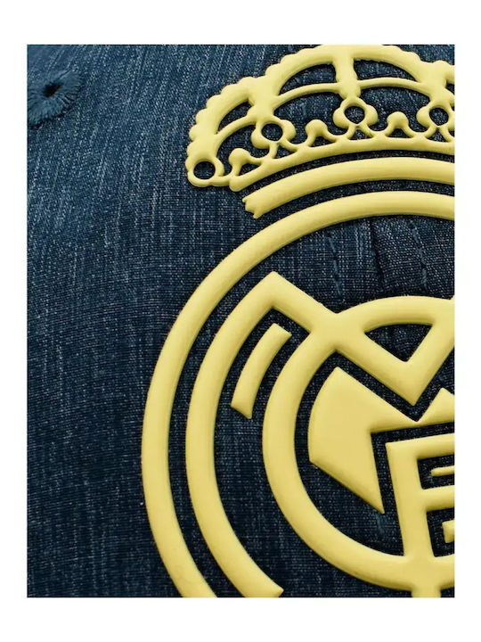 Real Madrid Cf Official Cap – Heather Navy Performance Cap Gold Crest – Size U Rm3go20 Real Madrid Cf Official Cap – Heather Navy Performance Cap Gold Crest – Size U Rm3go20