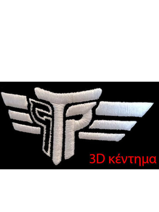 Шапка с 3D бродерия Jockey Trucker Logo Takeposition Синьо Royal Екрю с 6 панела Унисекс Черно 56-58 см
