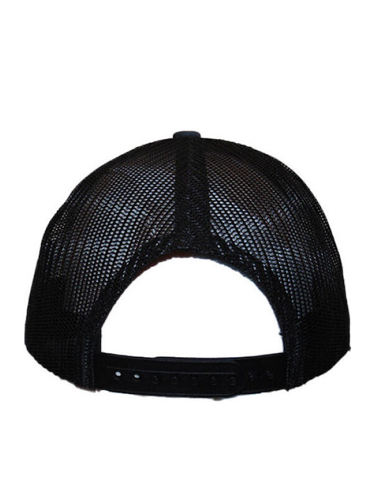 Шапка с козирка Trucker Logo Takeposition Cookie Черна 6 Panel Унисекс Черна 56-58 см