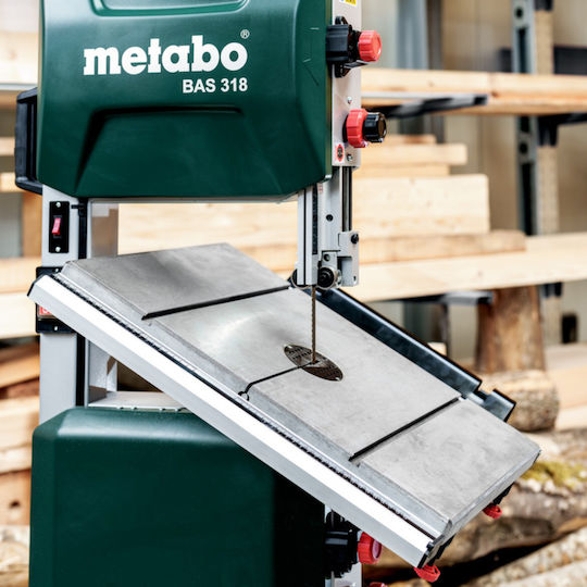 Metabo BAS 318 Precision WNB Präzisionsbandsäge mit Leistung 900W