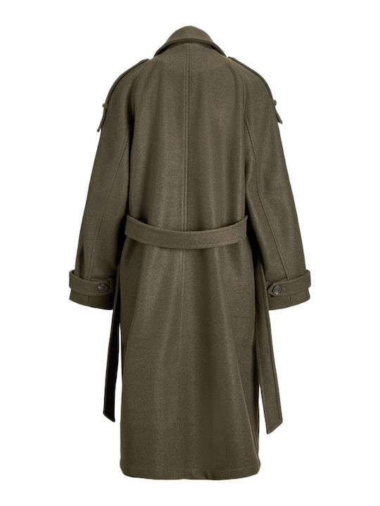 Trenci de damă Dark Green Melange