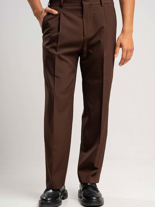 Зимен Мъжки Костюм Gelo Brown