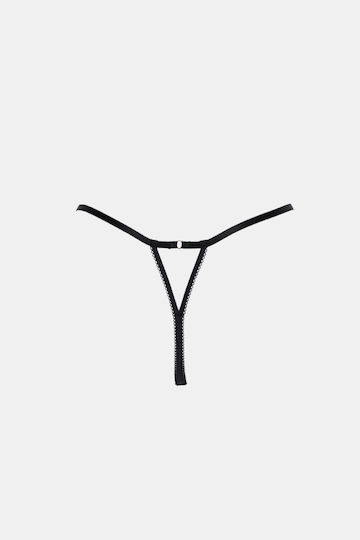 Комплект, корсетно бельо, жартиери и чорапи, черен